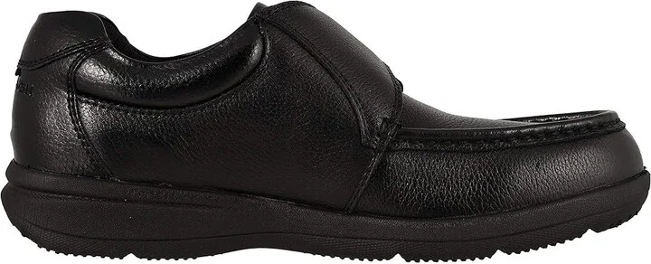 Nunn Bush Cam Velcro Men's Shoes Black : 7 M (D), Leather - Image 8