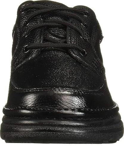 Nunn Bush Cameron Comfort Walking Oxford Men's Lace Up Moc Toe Shoes Black Tumbled Leather : 8 W (EE) - Image 5