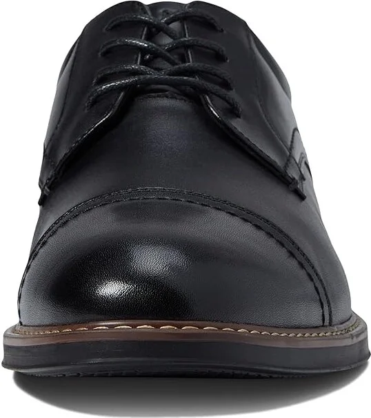 Nunn Bush Centro Flex Cap Toe Oxford Men's Shoes Black : 7 M (D), Synthetic/Leather - Image 5