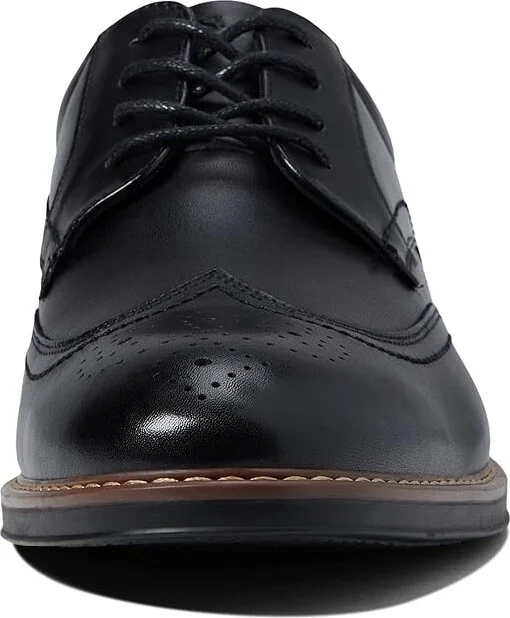 Nunn Bush Centro Flex Wing Tip Oxford Men's Shoes Black : 7 M (D), Synthetic/Leather - Image 5