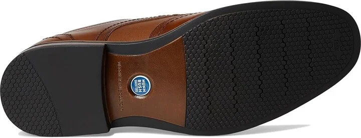 Nunn Bush Centro Flex Wing Tip Oxford Men's Shoes Cognac : 7 M (D), Synthetic/Leather - Image 3