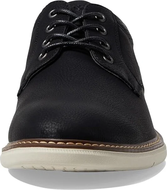 Nunn Bush Chase 2.0 Casual Plain Toe Oxford Contemporary Lace-Up Men's Shoes Black : 13 M (D), Leather - Image 5