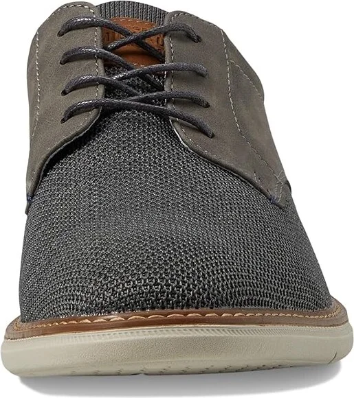 Nunn Bush Chase Knit Plain Toe Oxford Lightweight Breathable Versatile Lace Up Men's Shoes Grey : 11 W (EE), Synthetic - Image 5
