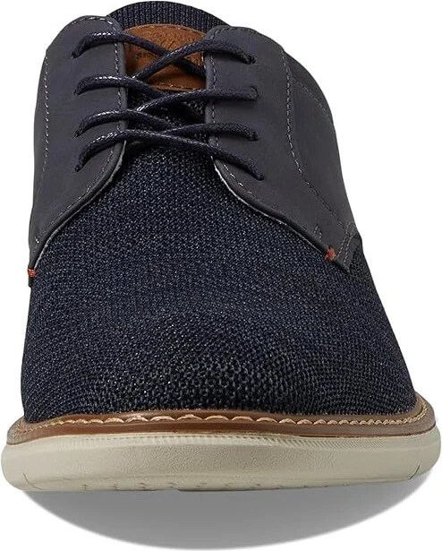 Nunn Bush Chase Knit Plain Toe Oxford Lightweight Breathable Versatile Lace Up Men's Shoes Navy : 7.5 M (D), Synthetic - Image 5