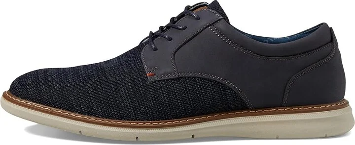 Nunn Bush Chase Knit Plain Toe Oxford Lightweight Breathable Versatile Lace Up Men's Shoes Navy : 7.5 M (D), Synthetic - Image 6