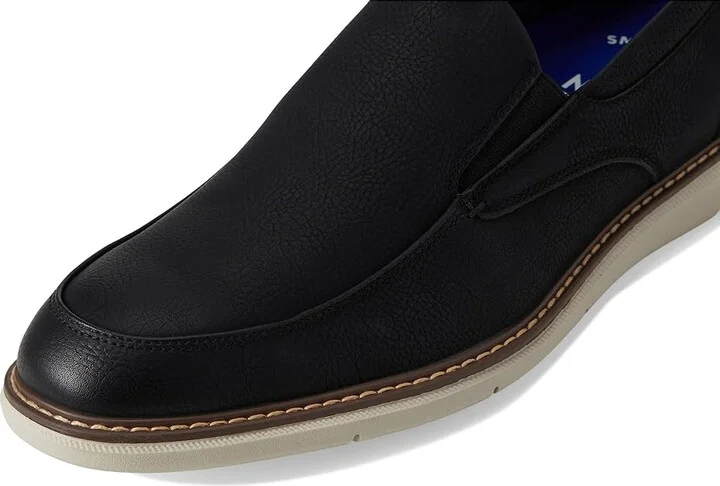 Nunn Bush Chase Moccasin Toe Slip-On Lightweight Contemporary Loafer Men's Shoes Black 1 : 9.5 M (D) - Image 7