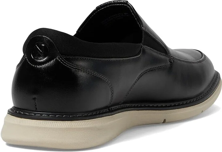 Nunn Bush Chase Moccasin Toe Slip-On Lightweight Contemporary Loafer Men's Shoes Black : 8 M (D) - Image 4