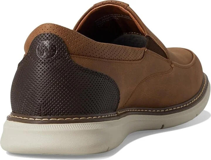 Nunn Bush Chase Moccasin Toe Slip-On Lightweight Contemporary Loafer Men's Shoes Cognac : 11.5 M (D) - Image 4