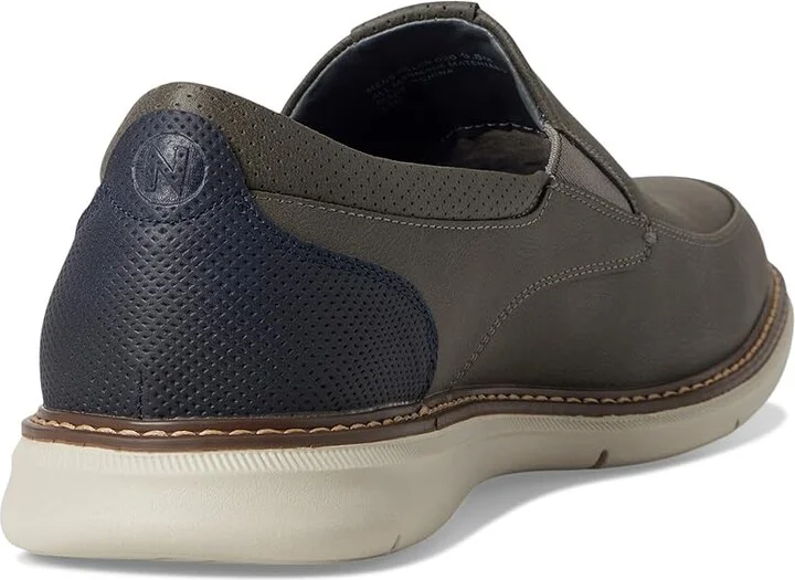 Nunn Bush Chase Moccasin Toe Slip-On Lightweight Contemporary Loafer Men's Shoes Gray : 10 M (D) - Image 4