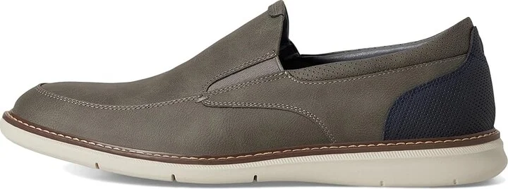 Nunn Bush Chase Moccasin Toe Slip-On Lightweight Contemporary Loafer Men's Shoes Gray : 10 M (D) - Image 6