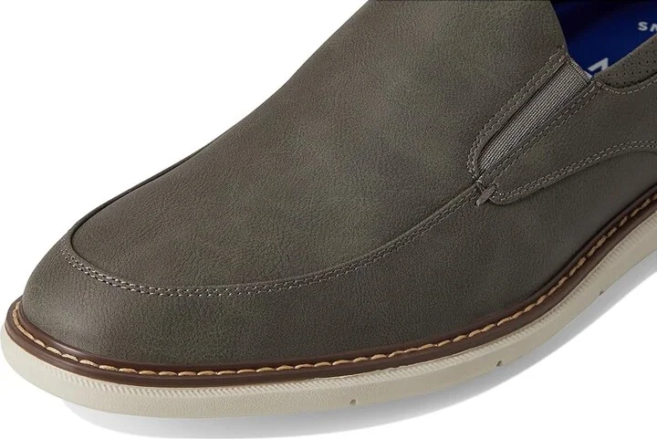 Nunn Bush Chase Moccasin Toe Slip-On Lightweight Contemporary Loafer Men's Shoes Gray : 10 M (D) - Image 7