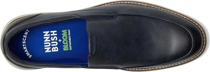 Nunn Bush Chase Moccasin Toe Slip-On Lightweight Contemporary Loafer Men's Shoes Navy : 10 M (D) - Image 2