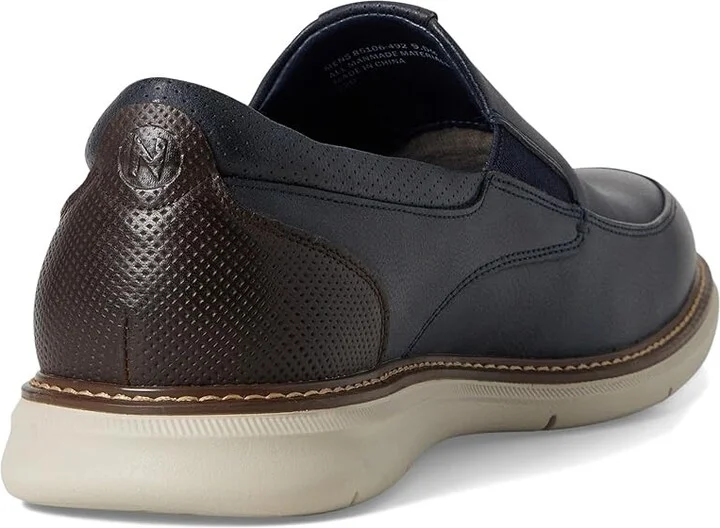 Nunn Bush Chase Moccasin Toe Slip-On Lightweight Contemporary Loafer Men's Shoes Navy : 10 M (D) - Image 4