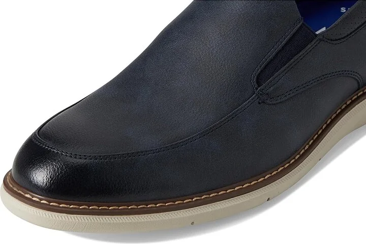 Nunn Bush Chase Moccasin Toe Slip-On Lightweight Contemporary Loafer Men's Shoes Navy : 10 M (D) - Image 7