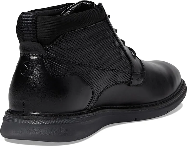 Nunn Bush Chase Plain Toe Chukka Contemporary Fashion Boot Men's Boots Black : 10.5 M (D) - Image 4