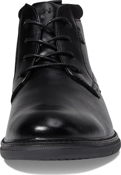 Nunn Bush Chase Plain Toe Chukka Contemporary Fashion Boot Men's Boots Black : 10.5 M (D) - Image 5