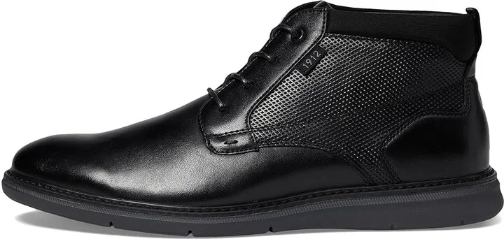 Nunn Bush Chase Plain Toe Chukka Contemporary Fashion Boot Men's Boots Black : 10.5 M (D) - Image 6
