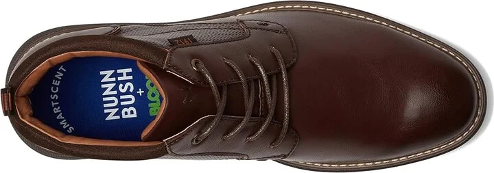 Nunn Bush Chase Plain Toe Chukka Contemporary Fashion Boot Men's Boots Brandy : 10.5 M (D) - Image 2