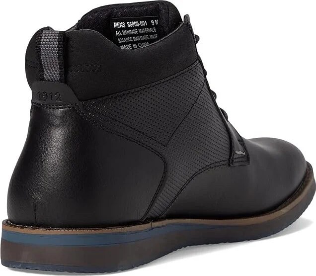 Nunn Bush Circuit DC Plain Toe Chukka Men's Shoes Black : 7.5 M (D), Synthetic - Image 4
