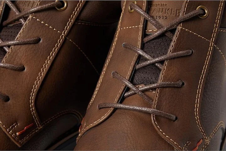 Nunn Bush Circuit DC Plain Toe Chukka Men's Shoes Brown : 7 M (D), Synthetic - Image 5