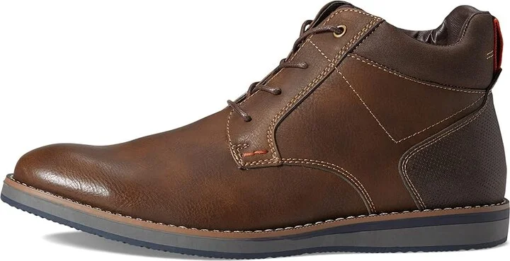 Nunn Bush Circuit DC Plain Toe Chukka Men's Shoes Brown : 7 M (D), Synthetic - Image 6