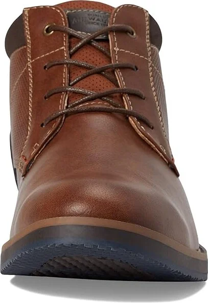 Nunn Bush Circuit DC Plain Toe Chukka Men's Shoes Cognac : 7 M (D), Synthetic - Image 2