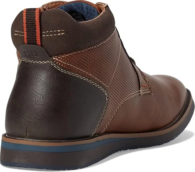 Nunn Bush Circuit DC Plain Toe Chukka Men's Shoes Cognac : 7 M (D), Synthetic - Image 4