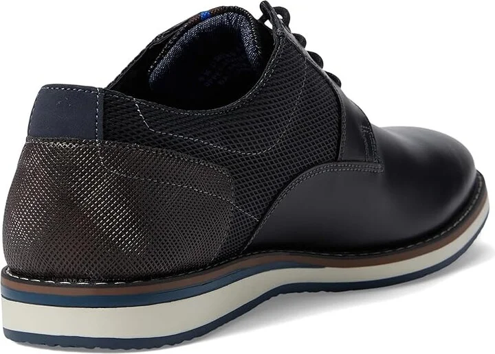 Nunn Bush Circuit Plain Toe Oxford Men's Shoes Black : 7 M (D), Synthetic/Leather - Image 4