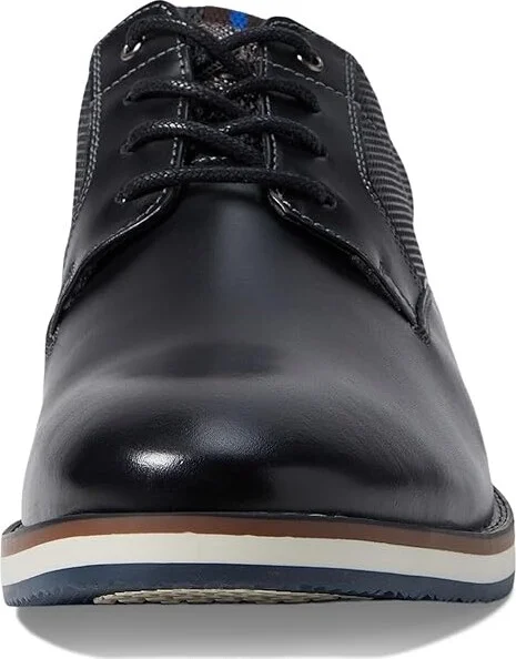 Nunn Bush Circuit Plain Toe Oxford Men's Shoes Black : 7 M (D), Synthetic/Leather - Image 5