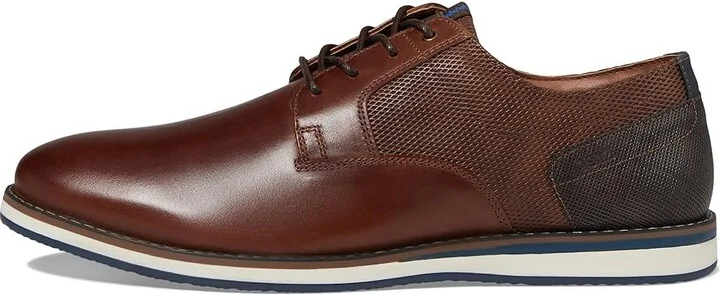 Nunn Bush Circuit Plain Toe Oxford Men's Shoes Brandy : 7 M (D), Synthetic/Leather - Image 6