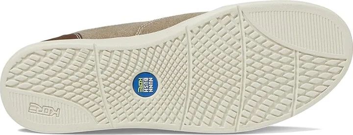 Nunn Bush City Walk Canvas Moc Toe Slip-On Men's Shoes Stone : 7 M (D), Textile/Synthetic - Image 3