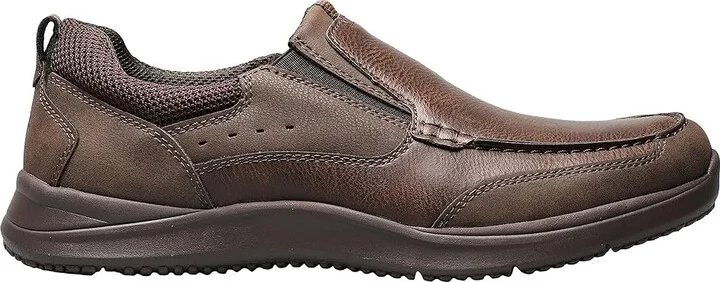 Nunn Bush Conway Casual Slip-On Men's Shoes Dark Brown : 7 M (D), Synthetic - Image 7