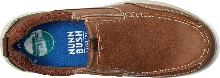Nunn Bush Conway Casual Slip-On Men's Shoes Tan : 7 M (D), Synthetic - Image 2