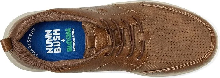 Nunn Bush Conway Moccasin Toe Oxford Casual Lace Up Lightweight Athletic Style Men's Lace-up Boots Tan : 8 M (D), Synthetic - Image 2