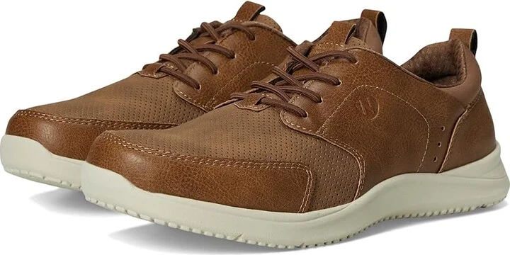 Nunn Bush Conway Moccasin Toe Oxford Casual Lace Up Lightweight Athletic Style Men's Lace-up Boots Tan : 8 M (D), Synthetic