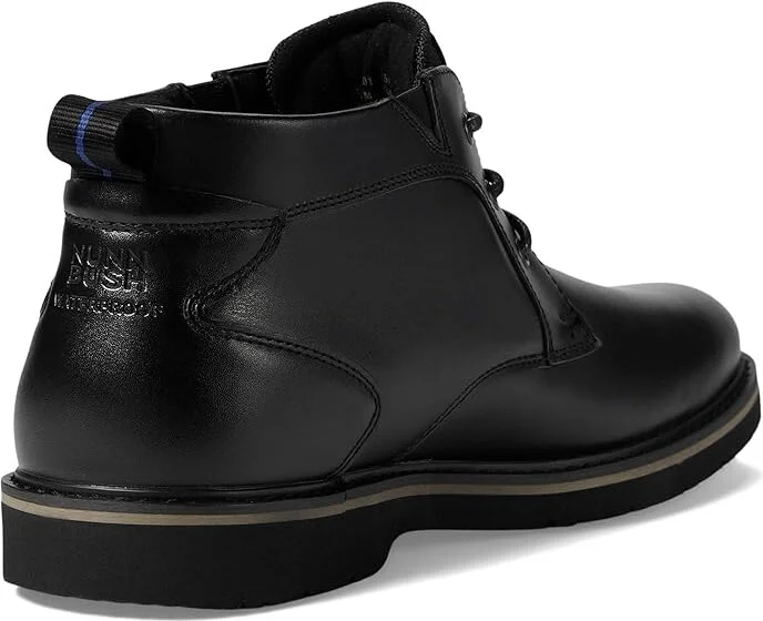 Nunn Bush Denali Plain Toe Chukka Men's Boots Black : 7 M (D), Leather - Image 4