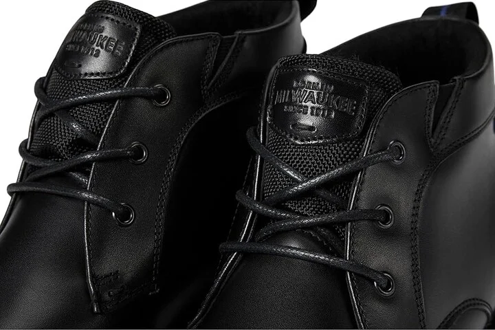 Nunn Bush Denali Plain Toe Chukka Men's Boots Black : 7 M (D), Leather - Image 5