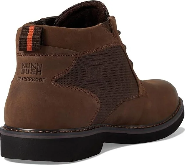 Nunn Bush Denali Plain Toe Chukka Men's Boots Brown Crazy Horse : 7 M (D), Leather - Image 4