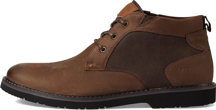 Nunn Bush Denali Plain Toe Chukka Men's Boots Brown Crazy Horse : 7 M (D), Leather - Image 5