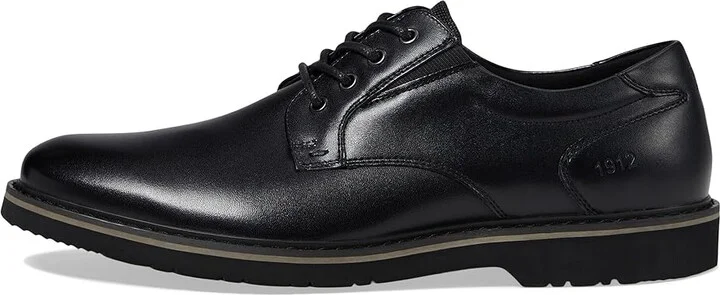 Nunn Bush Denali Plain Toe Oxford Men's Shoes Black : 7 M (D), Leather - Image 6
