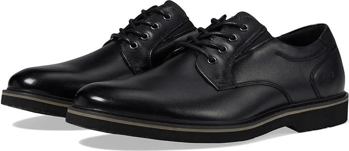 Nunn Bush Denali Plain Toe Oxford Men's Shoes Black : 7 M (D), Leather