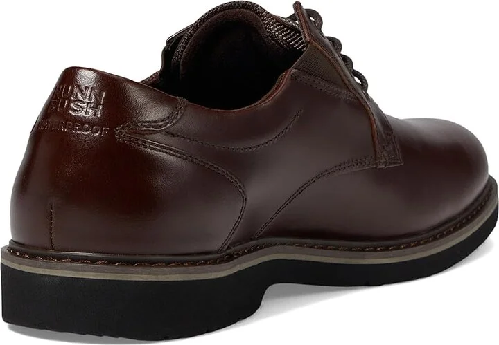 Nunn Bush Denali Plain Toe Oxford Men's Shoes Brown CH : 7.5 M (D), Leather - Image 4