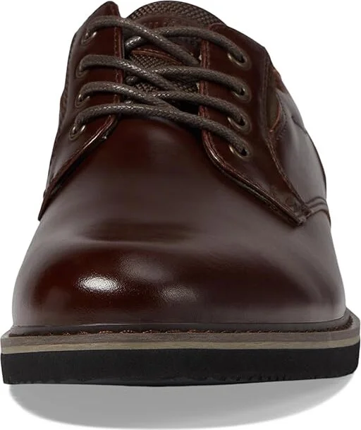 Nunn Bush Denali Plain Toe Oxford Men's Shoes Brown CH : 7.5 M (D), Leather - Image 5