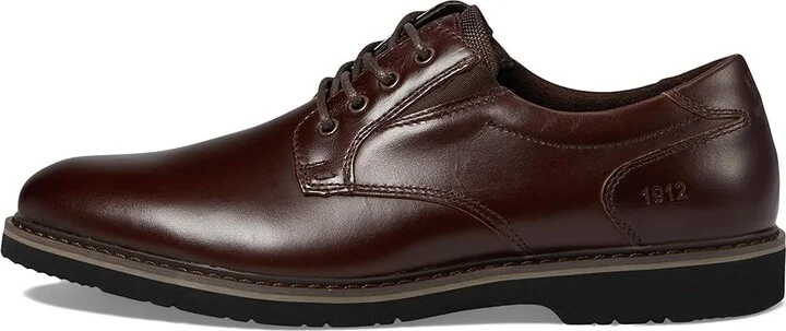 Nunn Bush Denali Plain Toe Oxford Men's Shoes Brown CH : 7.5 M (D), Leather - Image 6