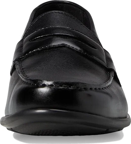 Nunn Bush Drexel Moc Toe Penny Loafer with KORE Walking Comfort Technology Men's Slip on Shoes Black : 7 M (D), Leather - Image 6