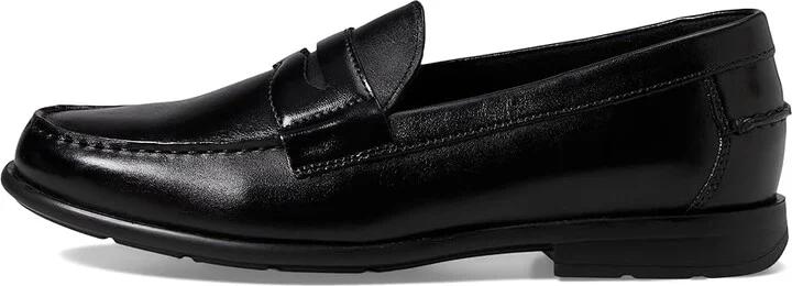 Nunn Bush Drexel Moc Toe Penny Loafer with KORE Walking Comfort Technology Men's Slip on Shoes Black : 7 M (D), Leather - Image 7