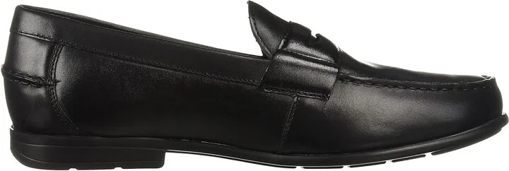 Nunn Bush Drexel Moc Toe Penny Loafer with KORE Walking Comfort Technology Men's Slip on Shoes Black : 7 M (D), Leather - Image 8