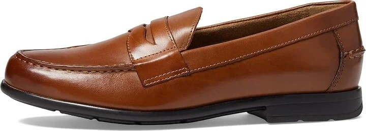 Nunn Bush Drexel Moc Toe Penny Loafer with KORE Walking Comfort Technology Men's Slip on Shoes Cognac : 7 M (D), Leather - Image 7