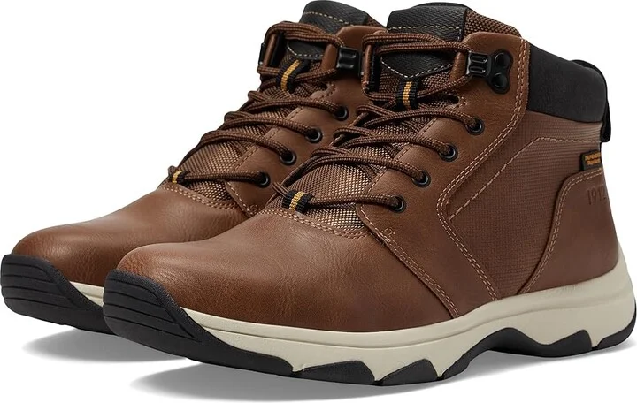 Nunn Bush Excavate Plain Toe Chukka Boot Men's Lace-up Boots Tan : 13 M (D), Synthetic