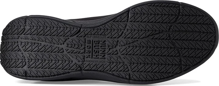 Nunn Bush Grazie AP1 Work Slip-On Slip-Resistant Work Shoe EZ On Athletic Style Sneaker Men's Work Lace-up Boots Black : 13 M (D), Synthetic - Image 3